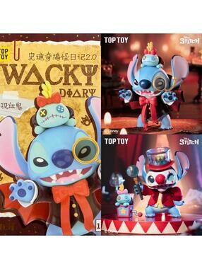 Confirmed - Authentic Stitch Wacky Diary - Vampire & Clown 2pc Bundle